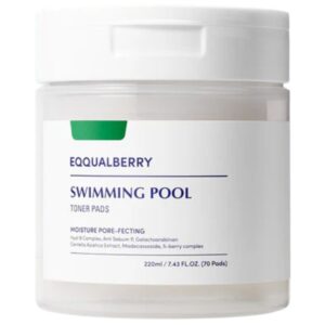 Eqqualberry Swimming Pool Toner Pads, 70pads