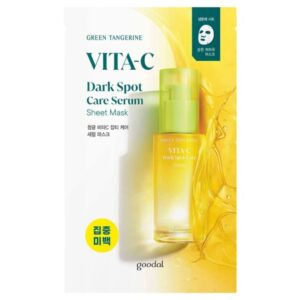 Goodal Green Tangerine Vita C Dark Spot Care Serum Mask, 28g