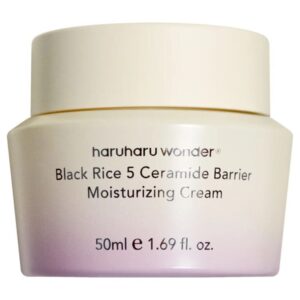 HaruHaru Wonder Black Rice 5 Ceramide Barrier Moisturizing Cream, 50ml