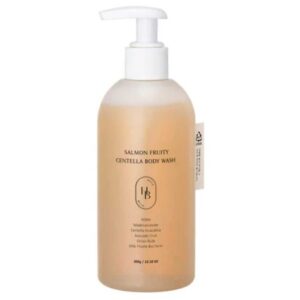 Heveblue Salmon Fruity Centella Body Wash, 300g