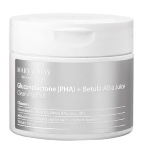 Mary and May Gluconolactone (PHA) Betula Alba Juice Cleansing Pad, 70pads