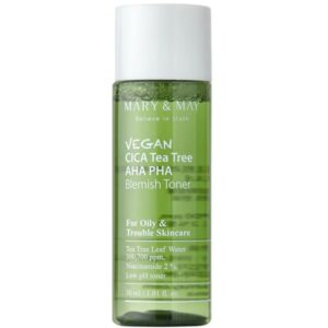 Mary and May Vegan Cica Teatree AHA PHA Blemish Toner MINI, 30ml