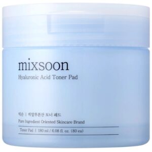 Mixsoon Hyaluronic Acid Toner Pad, 80pads
