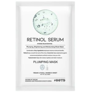 OOTD Retinol Serum Plumping Mask, 25g