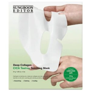 Sungboon Editor Deep Collagen Cica Teatree Soothing Mask, 37g