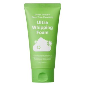 Sungboon Editor Green Tomato Deep Pore Cleansing Ultra Whipping Foam, 120g