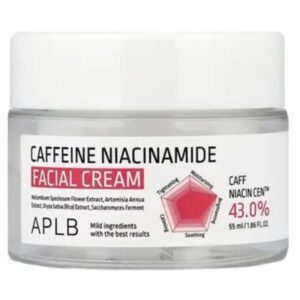 APLB Caffeine Niacinamide Facial Cream, 55ml