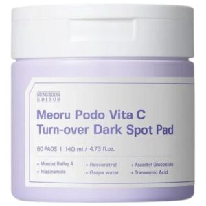 Sungboon Editor Meoru Podo VitaC Dark Spot Pad, 60stk