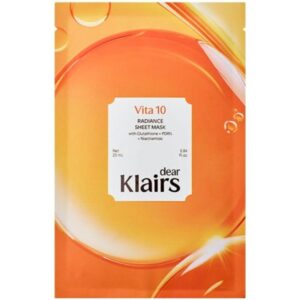Dear, Klairs Vita 10 Radiance Sheet Mask, 25ml